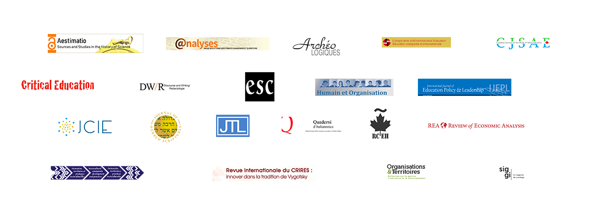 Logo Nouvelles revues Logo des nouvelles revues diffusées sur Érudit en 2022