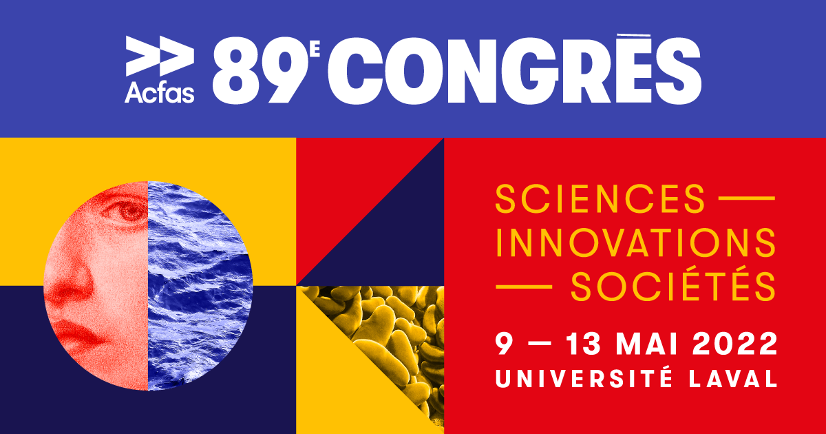 89eCongres_Entete_Infolettre Visuel du colloque de l'Acfas